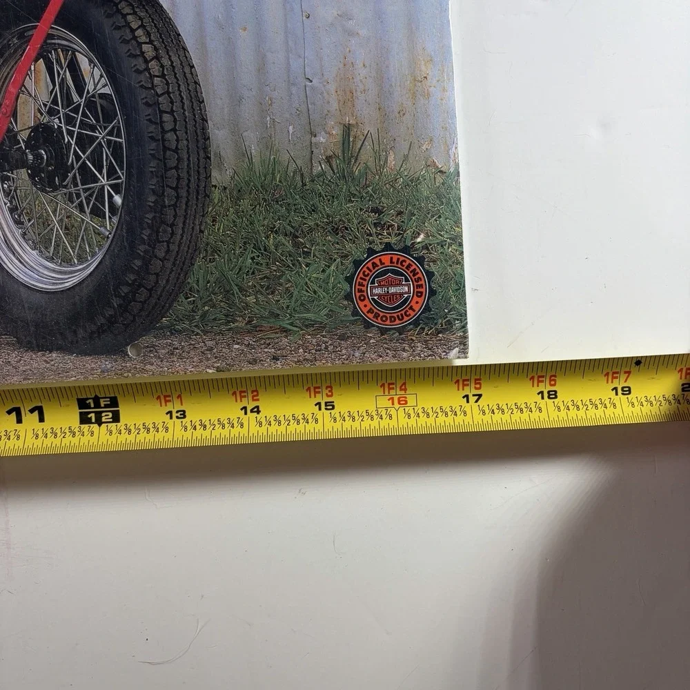 VTG The Big Calendar of Harley-Davidson Motorcycles 1997 Sealed